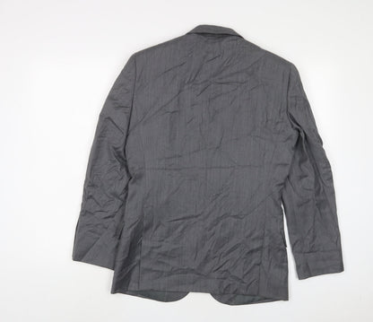 G2000 Mens Grey Wool Jacket Suit Jacket Size 36 Regular