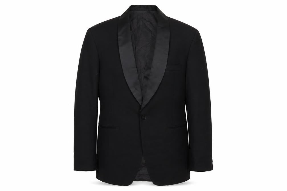 Mens UK Size 38 Burton Regular Black Suit Jacket