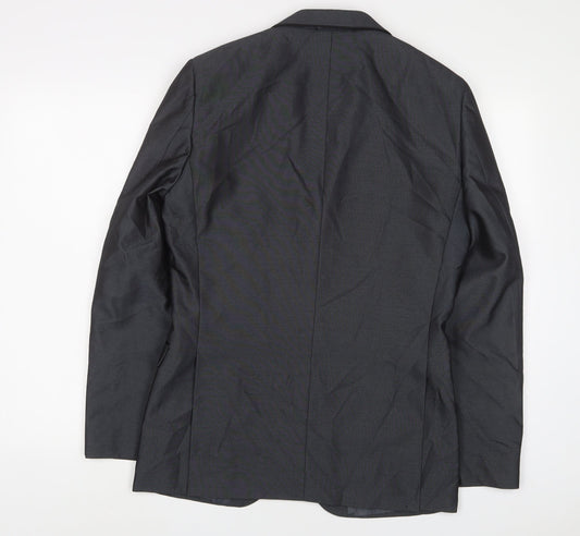 Mens UK Size 38 Greenwoods Regular Grey Suit Jacket