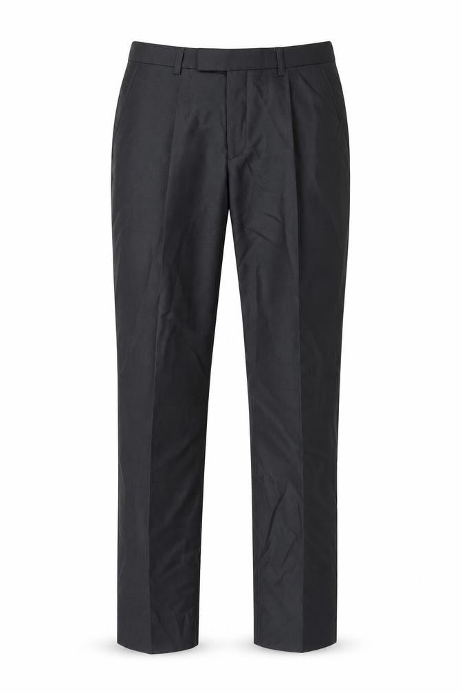 Mens UK Size 32 in Greenwoods Slim Fit  Grey Trousers