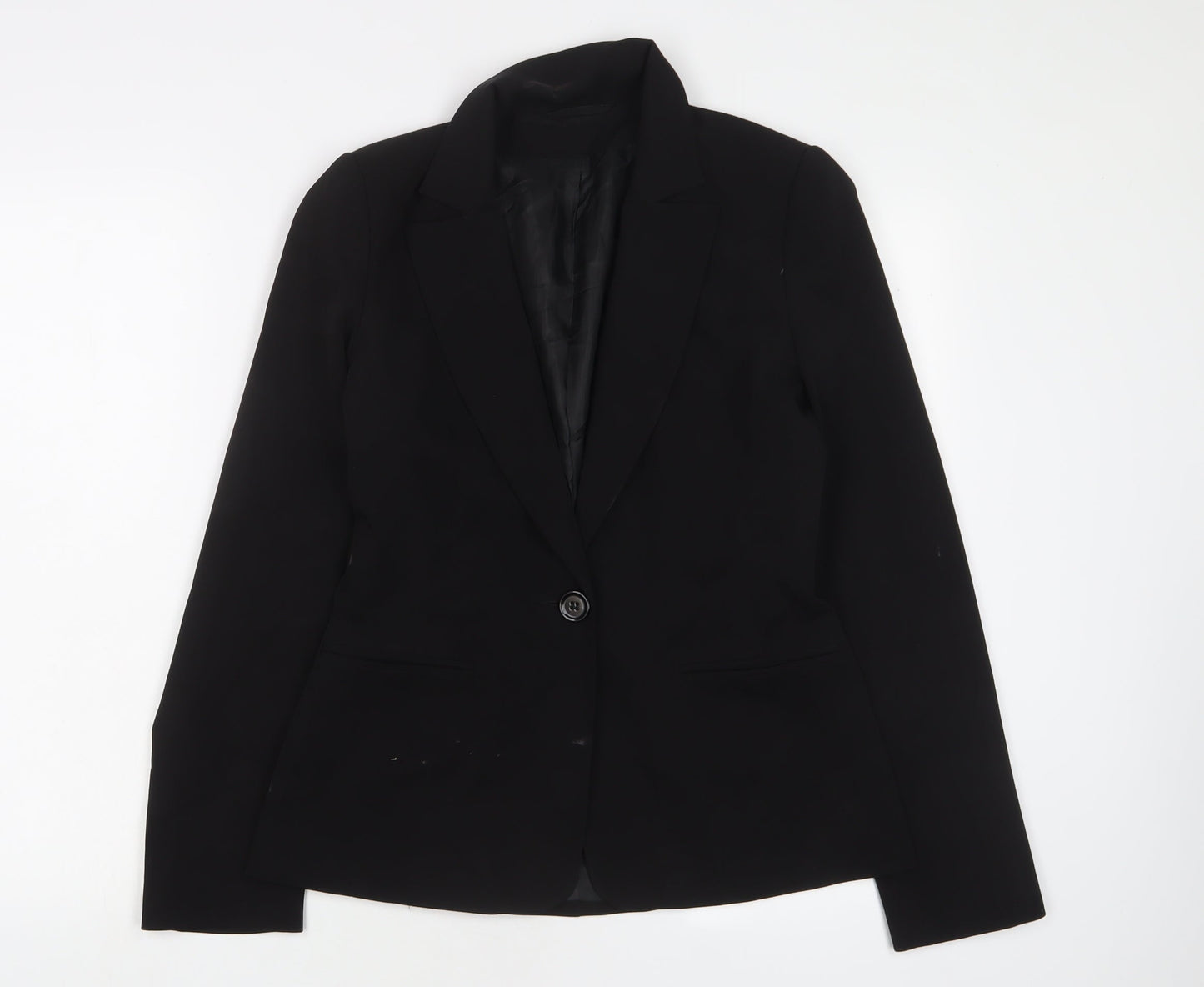 Womens UK Size 10 Topshop Black Jacket