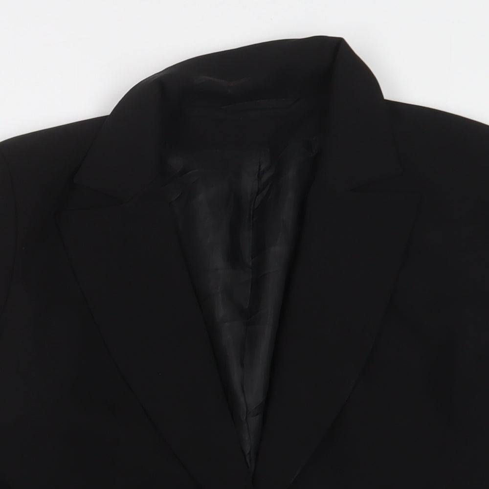 Womens UK Size 10 Topshop Black Jacket