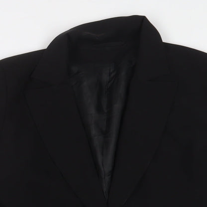 Womens UK Size 10 Topshop Black Jacket