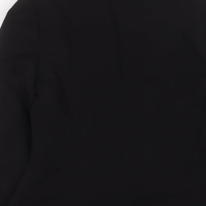 Womens UK Size 10 Topshop Black Jacket