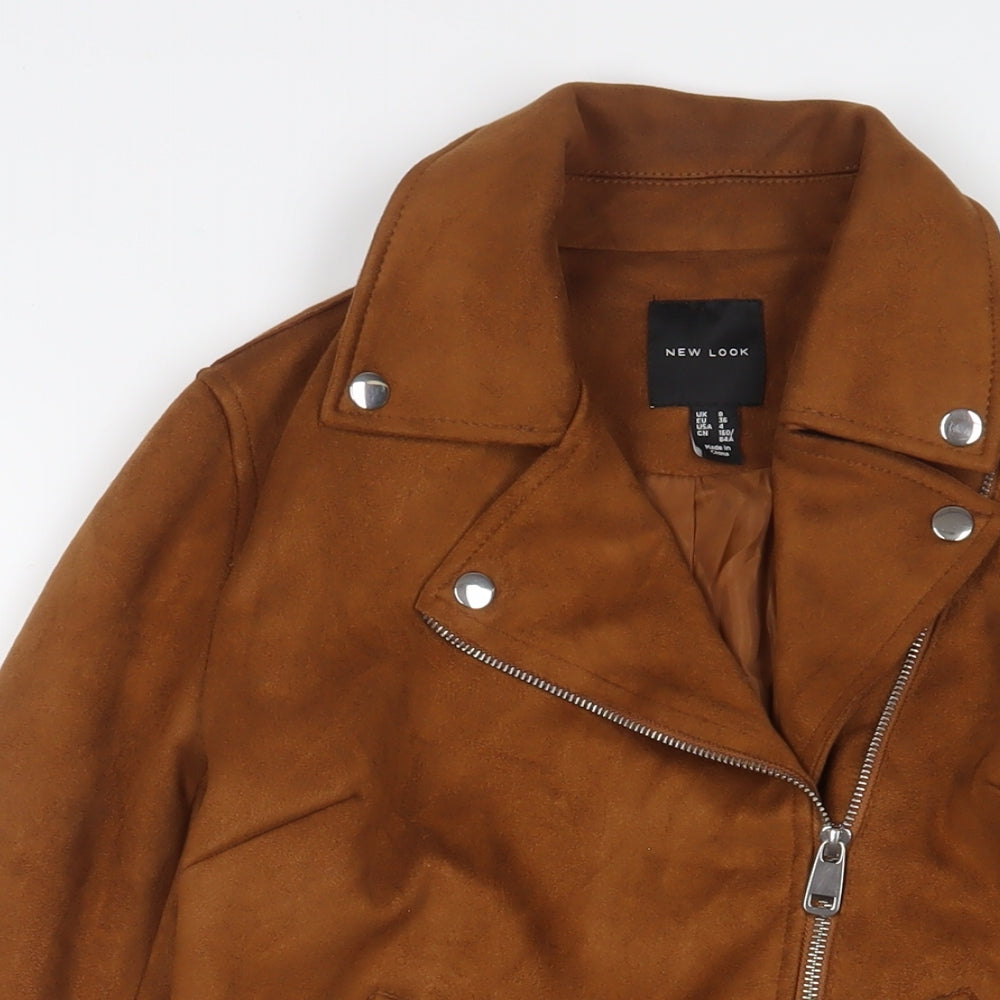 Womens UK Size 8 New Look Brown Jacket