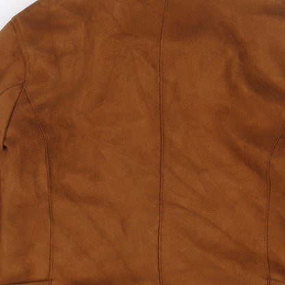 Womens UK Size 8 New Look Brown Jacket