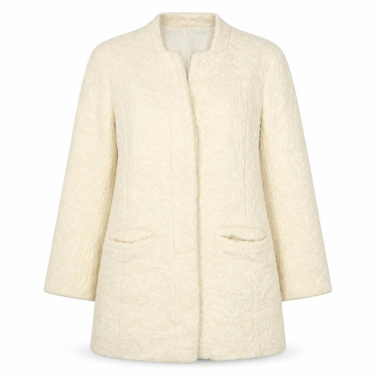 Womens UK Size L Zara Beige Jacket