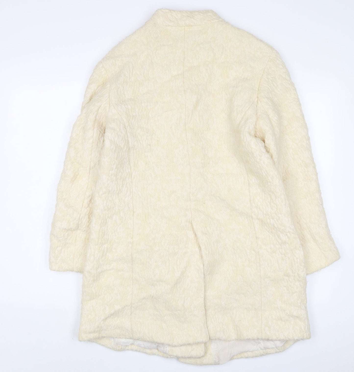 Womens UK Size L Zara Beige Jacket