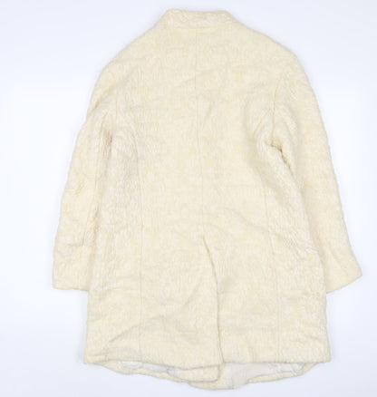 Womens UK Size L Zara Beige Jacket