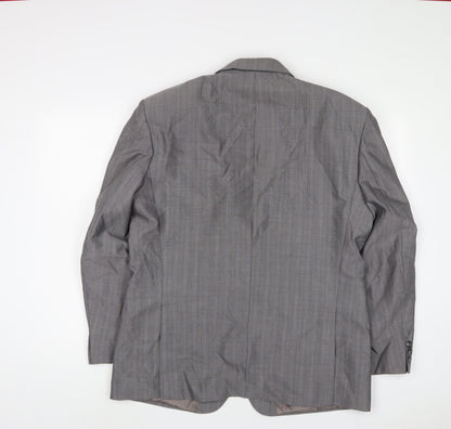 Mens UK Size 42 St Michael Regular Grey Suit Jacket