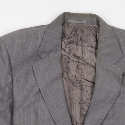 Mens UK Size 42 St Michael Regular Grey Suit Jacket