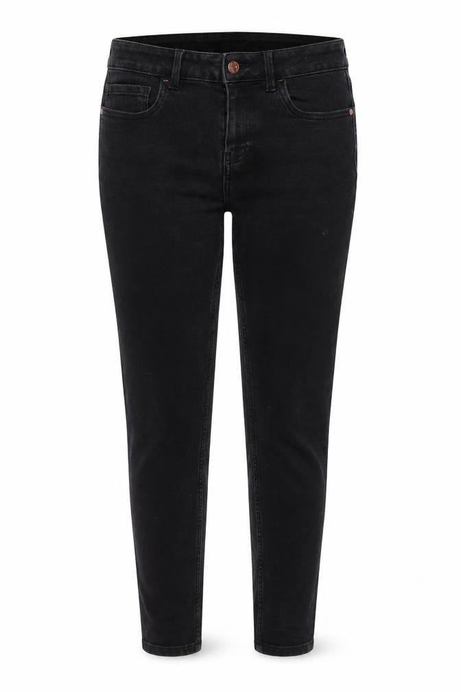 Womens UK Size 10 NEXT Regular Fit Skinny Black Jeans