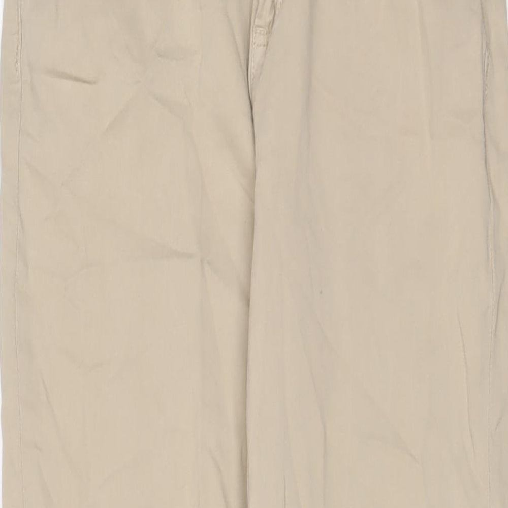 Denim & Co. Womens Beige Cotton Skinny Jeans Size 8 L30 in Regular Zip