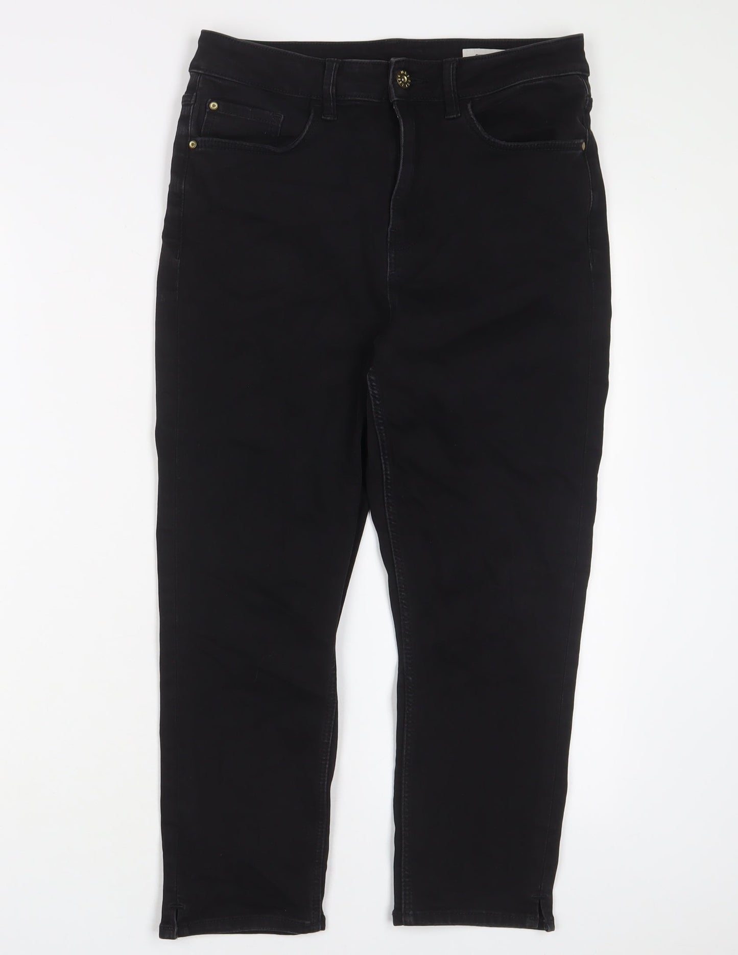 Womens UK Size 12 Marks and Spencer Regular Fit Skinny Black Jeans