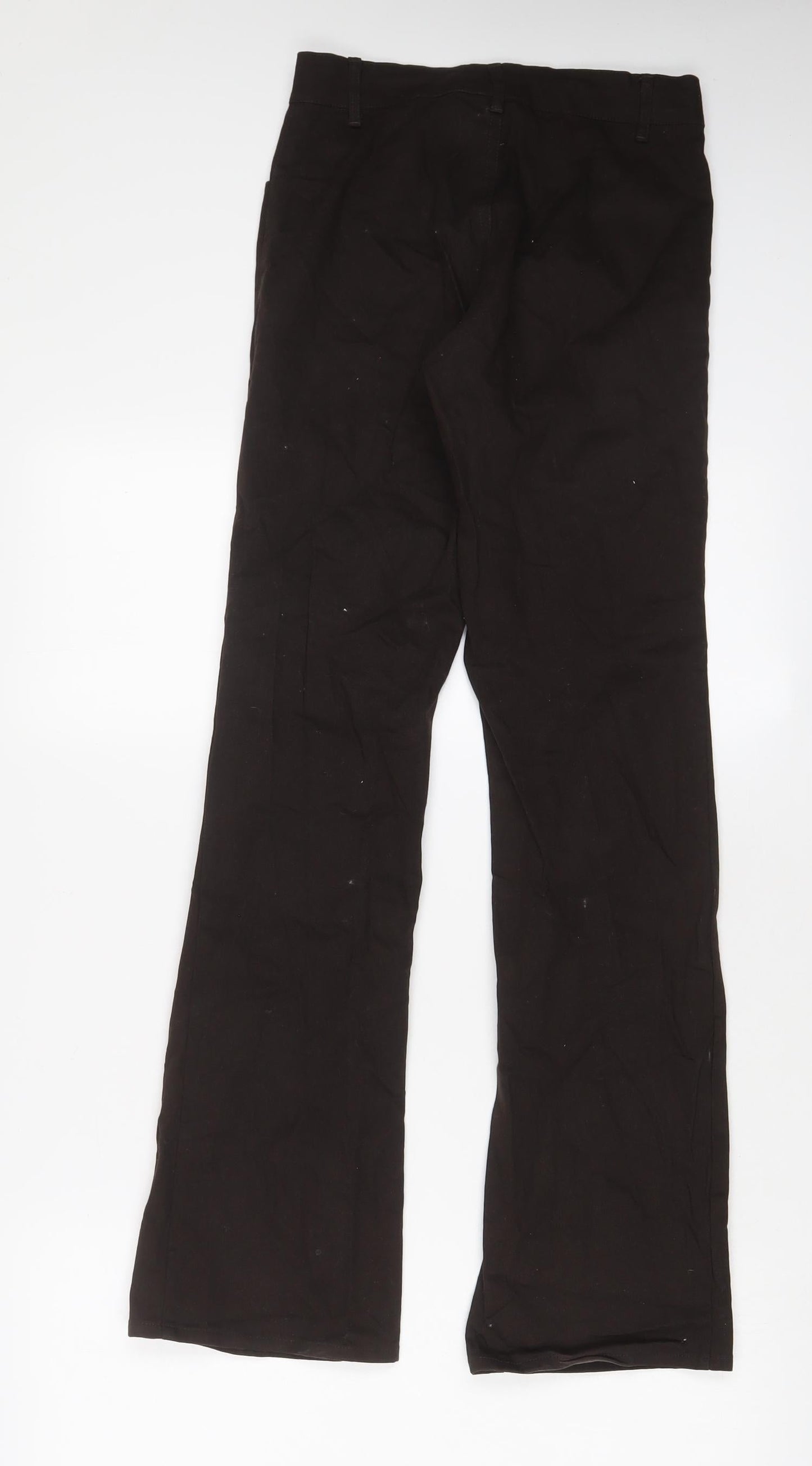 Womens UK Size 2XS Motel Regular Fit  Brown Trousers