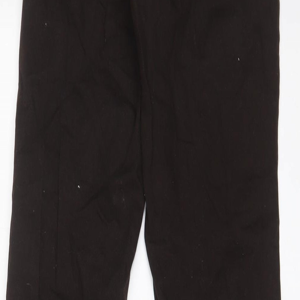 Womens UK Size 2XS Motel Regular Fit  Brown Trousers