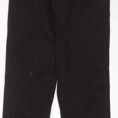 Womens UK Size 2XS Motel Regular Fit  Brown Trousers