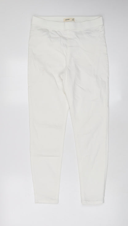 Womens UK Size 10 Marks and Spencer Regular Fit Jegging White Jeans