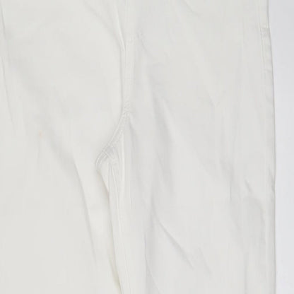Womens UK Size 10 Marks and Spencer Regular Fit Jegging White Jeans