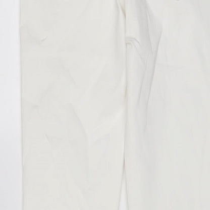 Womens UK Size 10 Marks and Spencer Regular Fit Jegging White Jeans