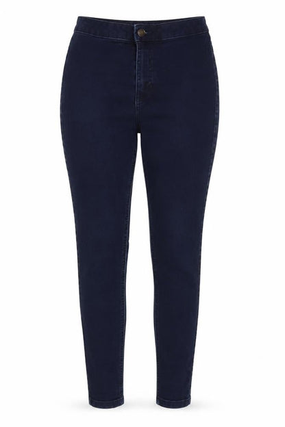 Womens UK Size 10 Marks and Spencer Regular Fit Skinny Blue Jeans