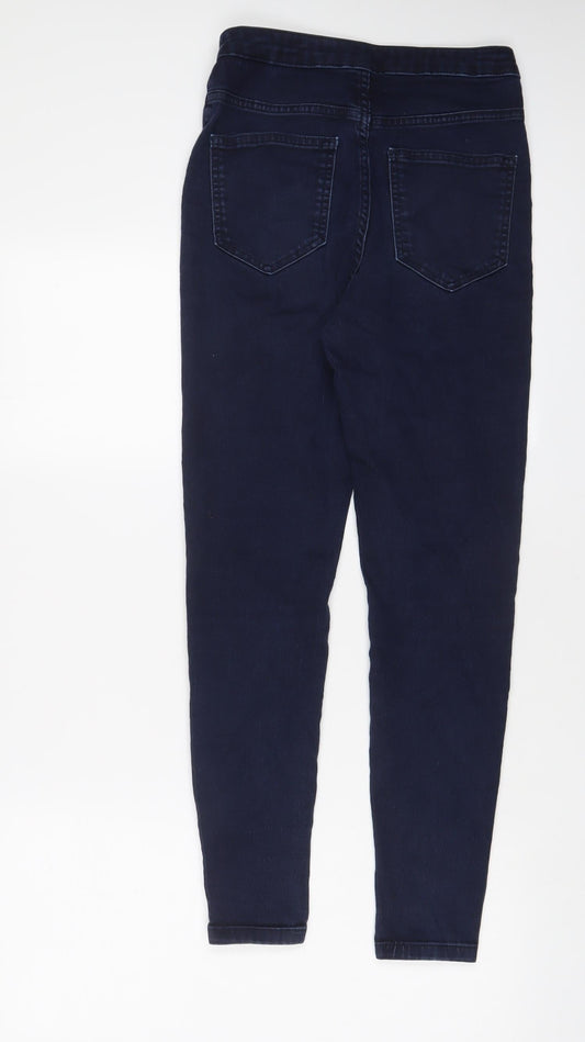 Womens UK Size 10 Marks and Spencer Regular Fit Skinny Blue Jeans