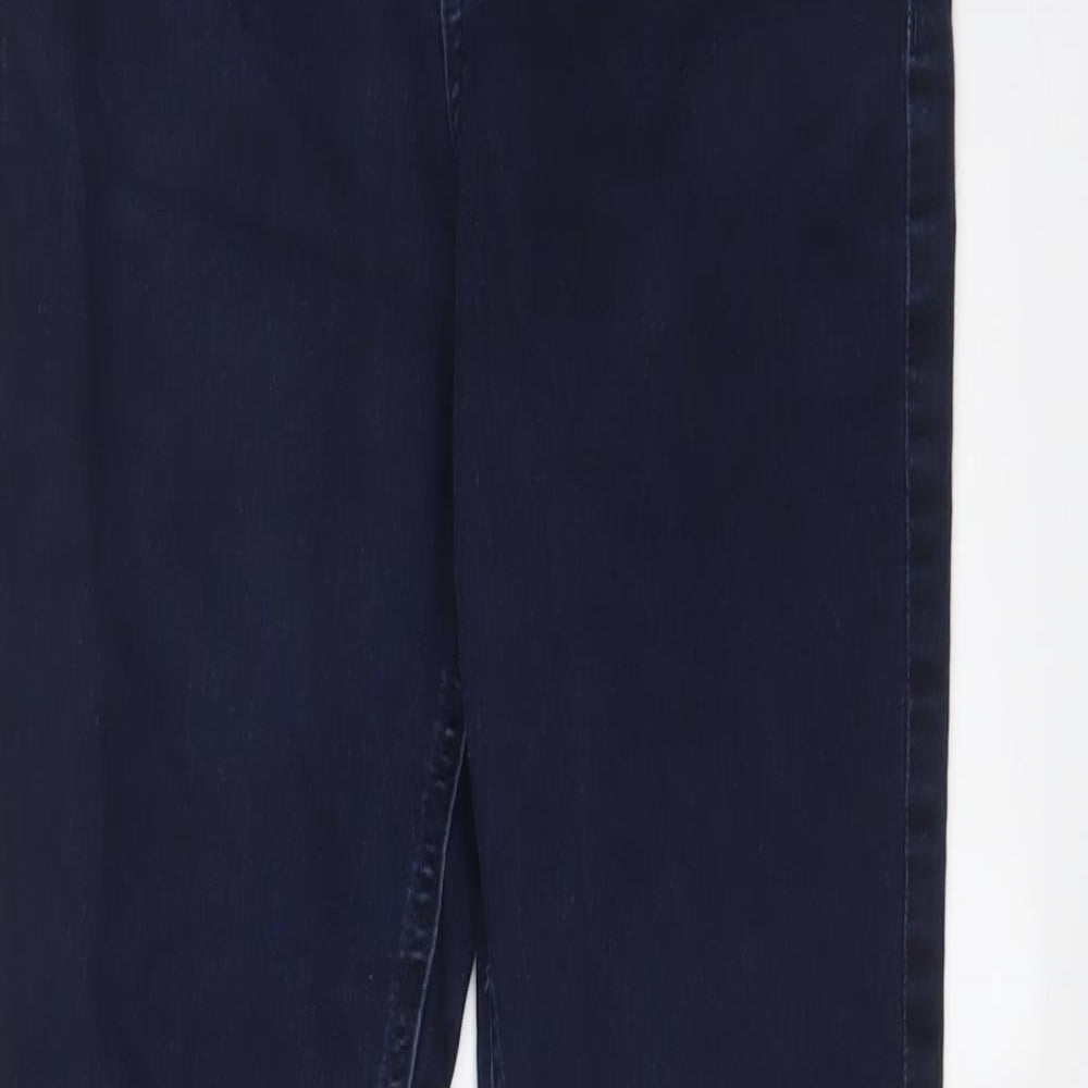 Womens UK Size 10 Marks and Spencer Regular Fit Skinny Blue Jeans