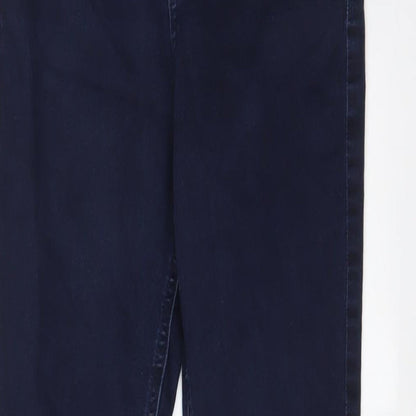Womens UK Size 10 Marks and Spencer Regular Fit Skinny Blue Jeans