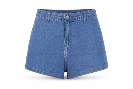 Womens UK Size 8 PRETTYLITTLETHING Regular Fit Basic Shorts