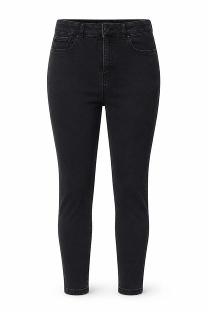 Womens UK Size 14 Denim & Co. Regular Fit Skinny Grey Jeans