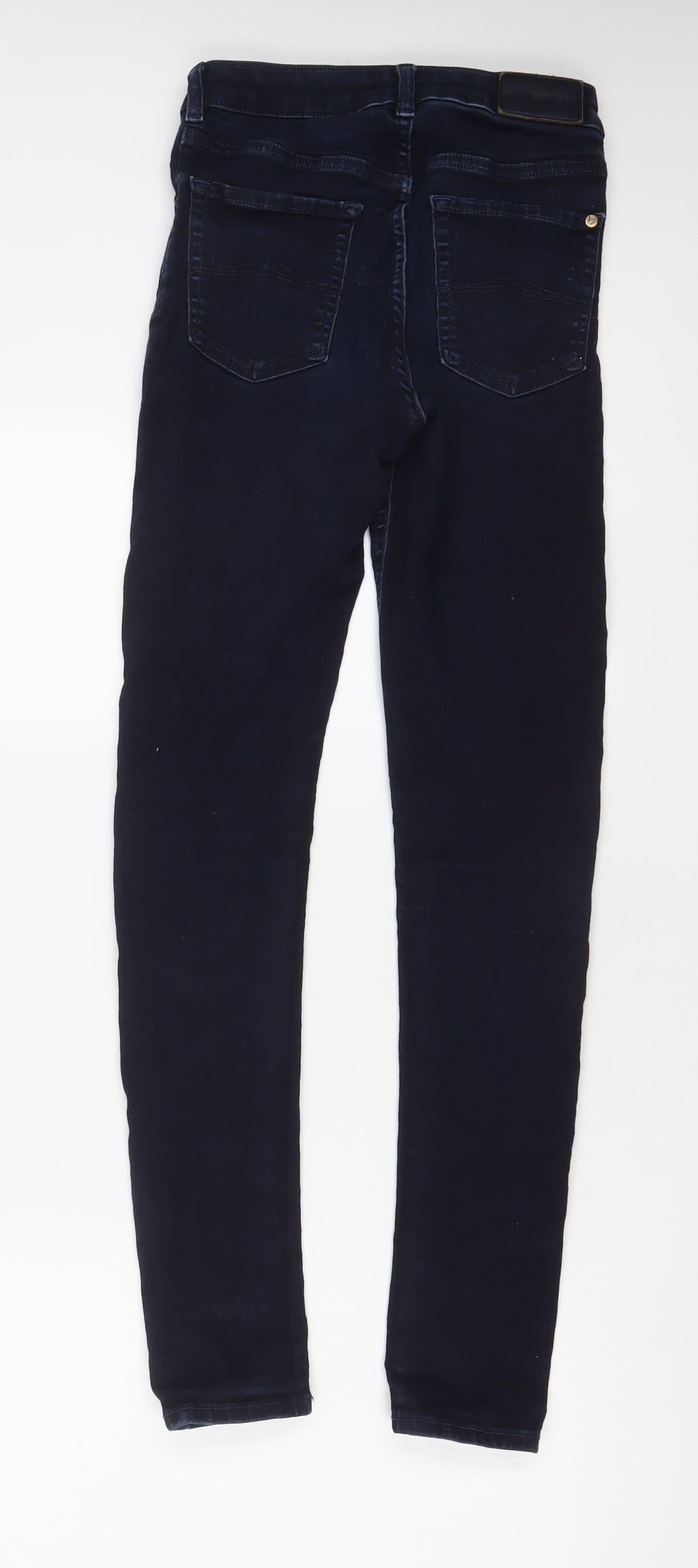 Womens UK Size 28 in Jack Wills Regular Fit Skinny Blue Jeans