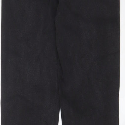 NEXT Womens Grey Cotton Skinny Jeans Size 10 L27 in Regular Zip