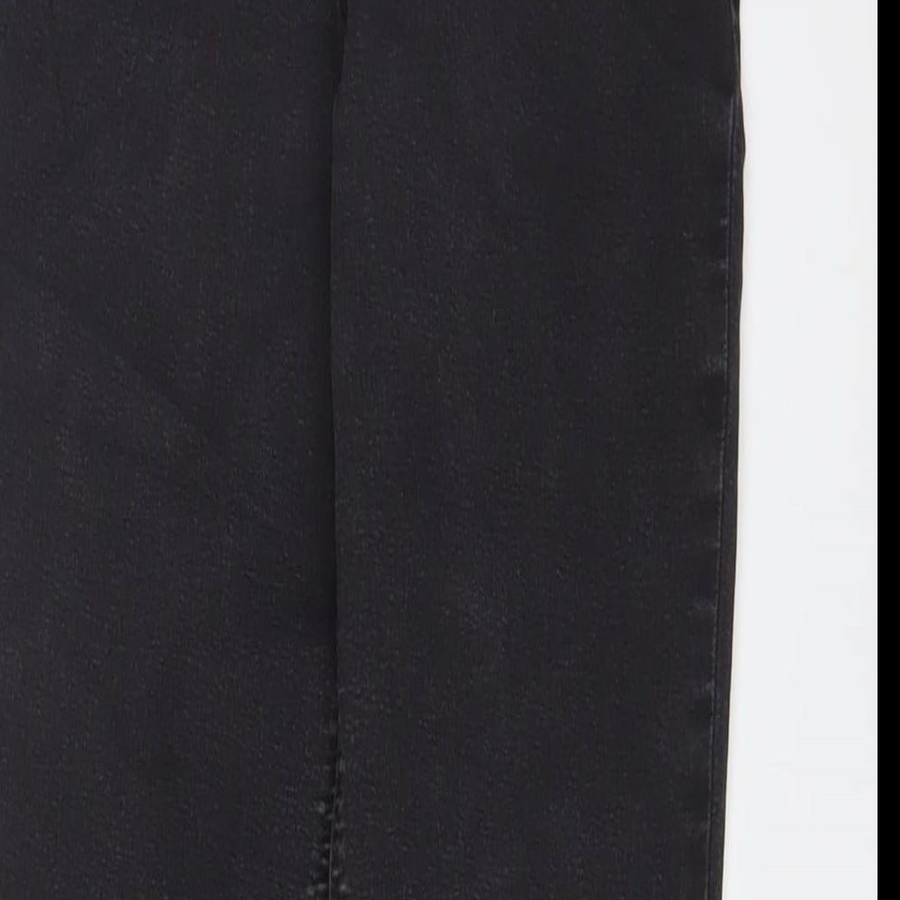 F&F Womens Grey Cotton Jegging Jeans Size 10 L29 in Regular