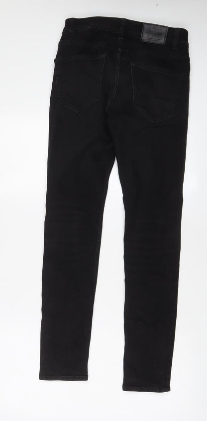 Mens UK Size 28 in ONLY & SONS Regular Fit Skinny Black Jeans