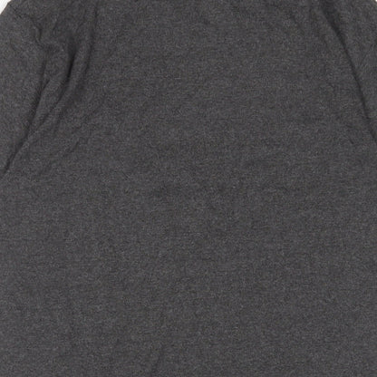 Team Apparel Mens Red Cotton T-Shirt Size M Crew Neck