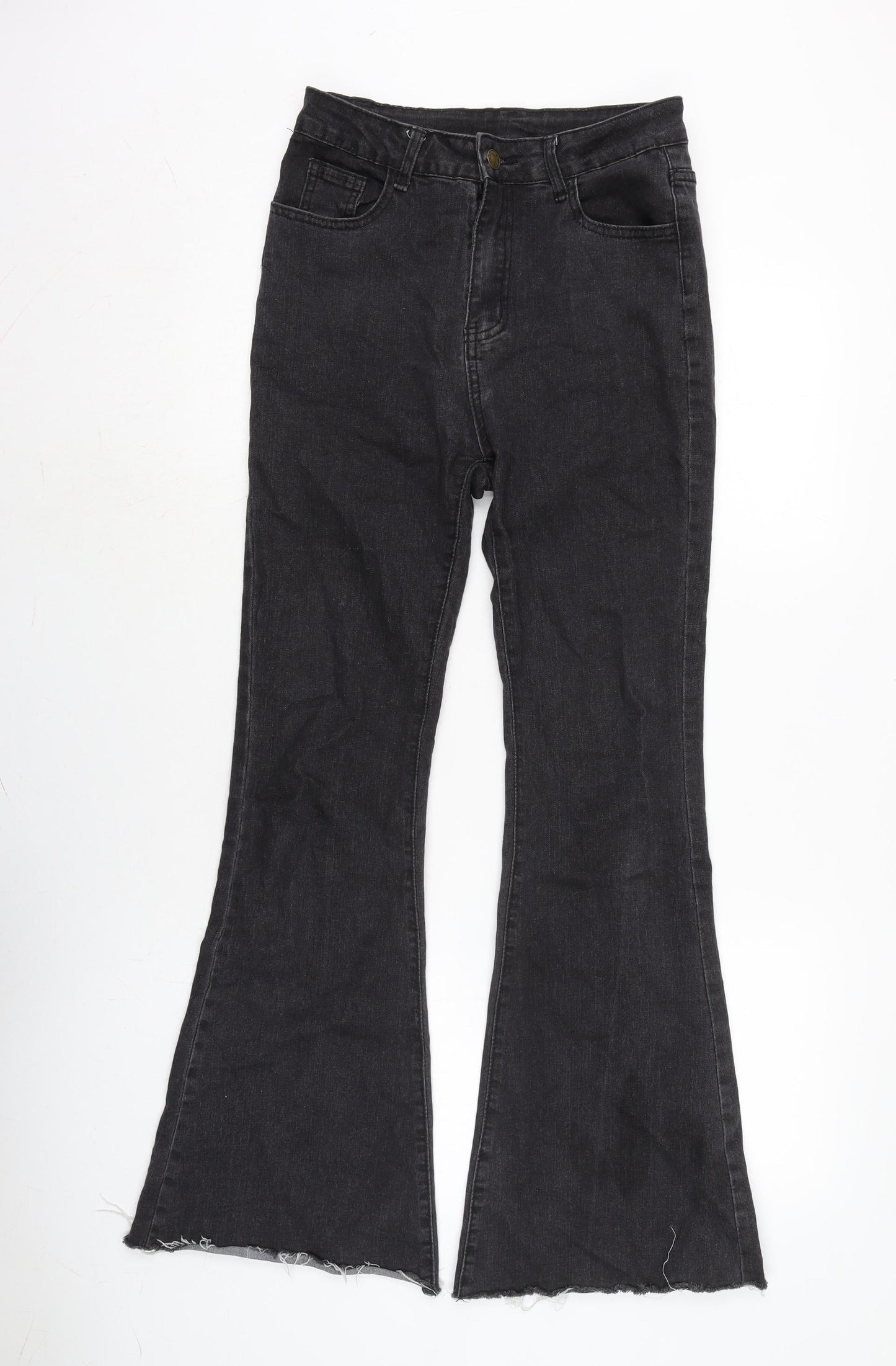 Womens UK Size 26 in JEANS Regular Fit Flared Blue Jeans