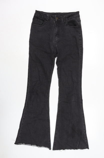 Womens UK Size 26 in JEANS Regular Fit Flared Blue Jeans