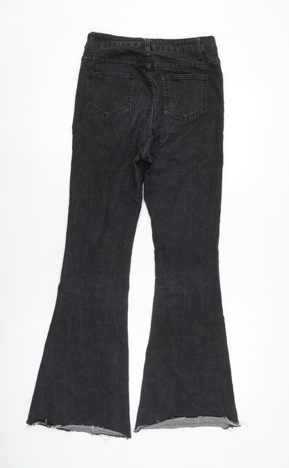 Womens UK Size 26 in JEANS Regular Fit Flared Blue Jeans