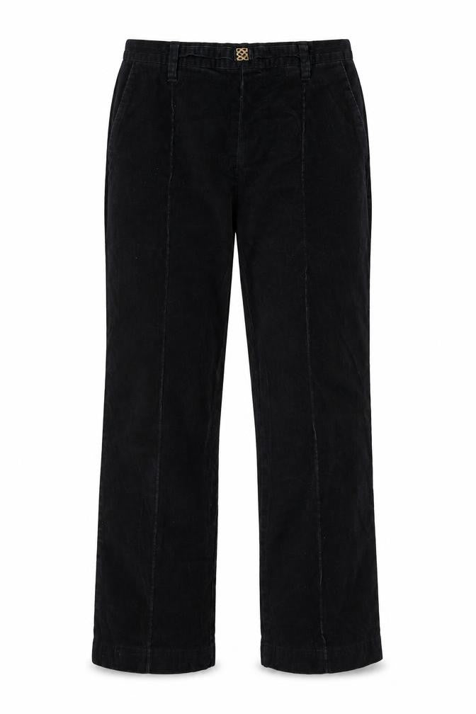 Womens UK Size 8 Marks and Spencer Regular Fit  Black Trousers
