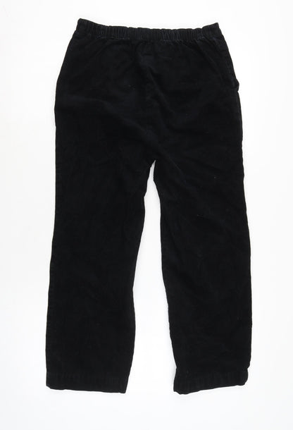 Womens UK Size 8 Marks and Spencer Regular Fit  Black Trousers