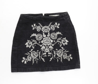 Womens UK Size 6 Topshop A-Line  Skirt