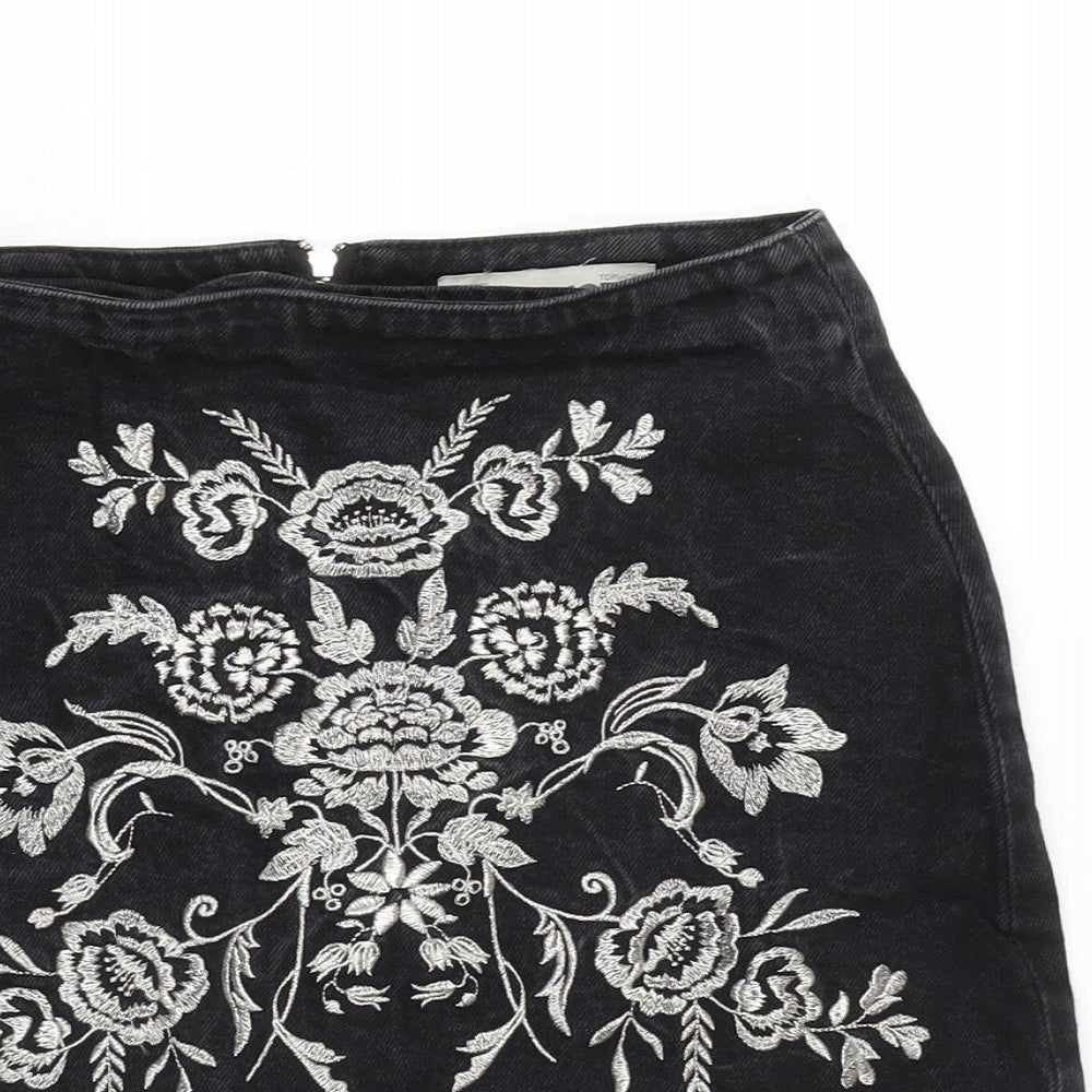 Womens UK Size 6 Topshop A-Line  Skirt