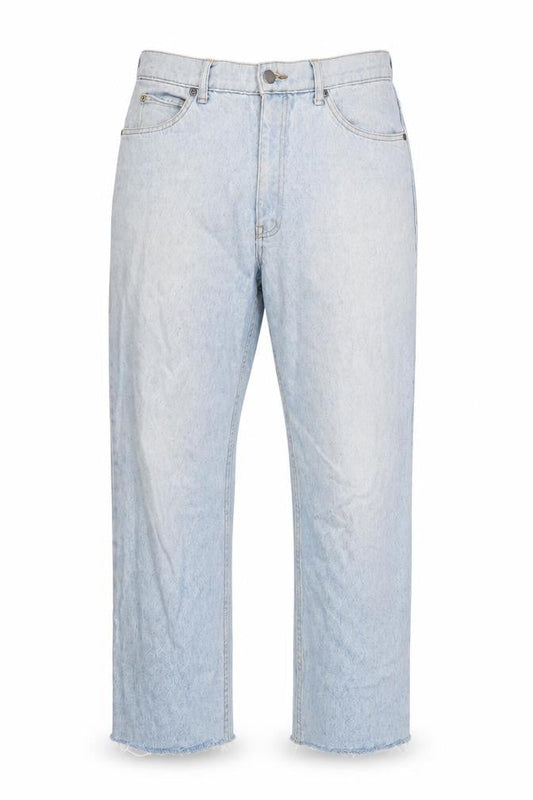 Mens UK Size 30 in Fade Out Regular Fit Straight Blue Jeans
