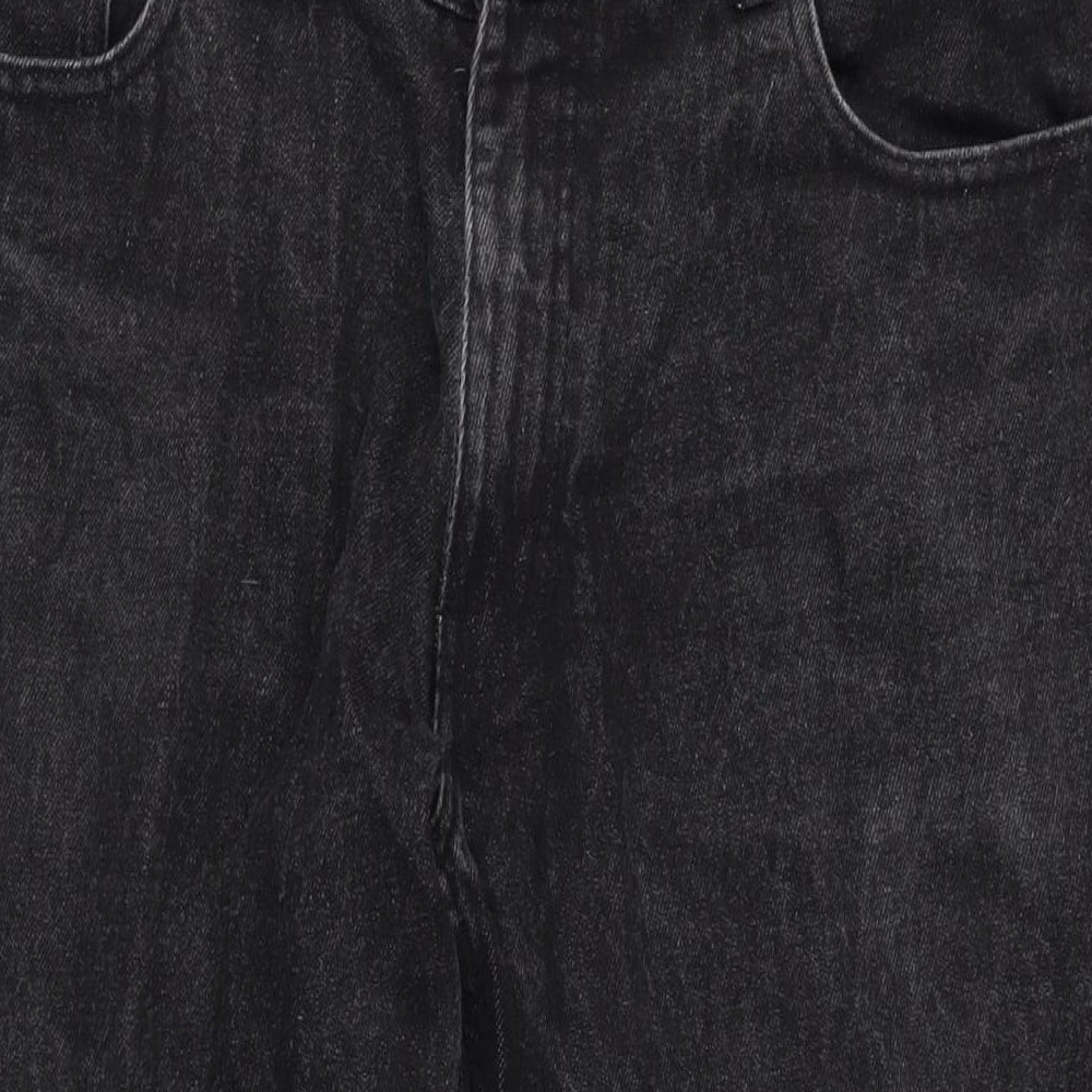 Mens UK Size 38 in Pride & soul Regular Fit Straight Grey Jeans