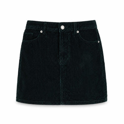 Womens UK Size 6 F&F A-Line Corduroy Skirt