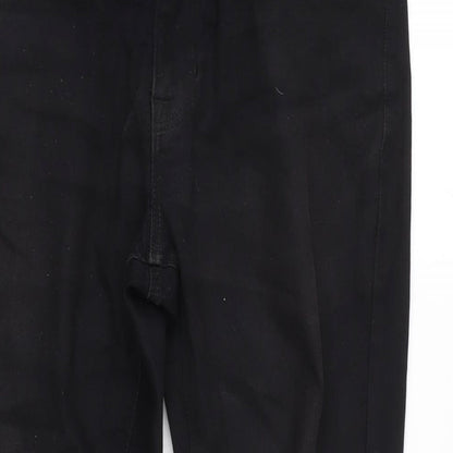Mens UK Size 30 in NEXT Regular Fit Skinny Black Jeans