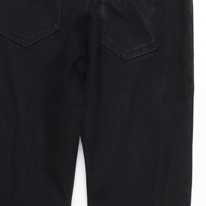 Mens UK Size 30 in NEXT Regular Fit Skinny Black Jeans