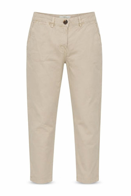 Womens UK Size 8 H&M Regular Fit Tapered Beige Jeans