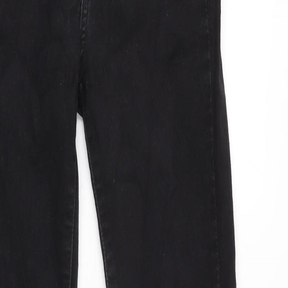 Levi's Womens Black Cotton Blend Skinny Jeans Size 26 in L30 in Regular Zip