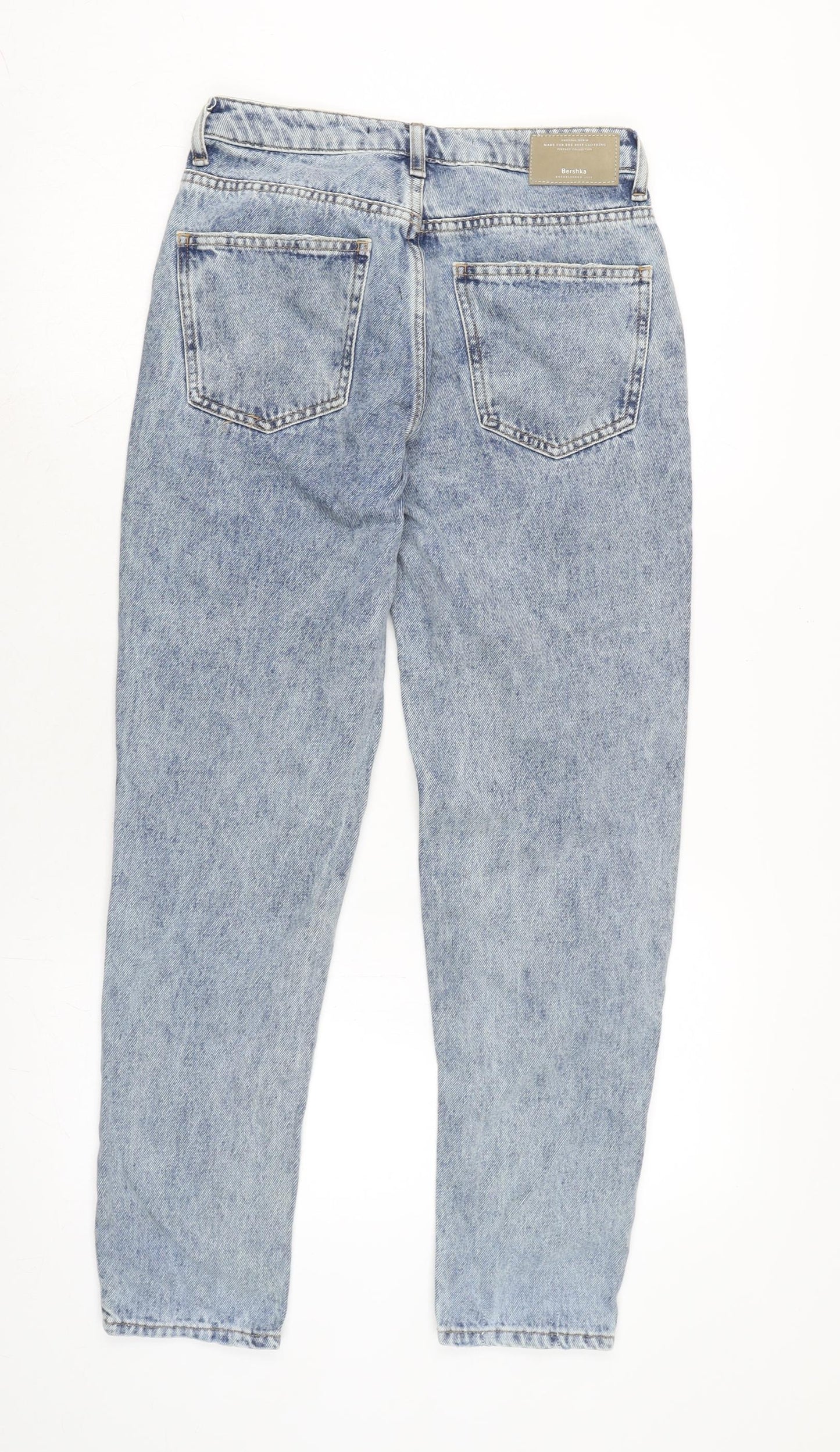 Womens UK Size 6 Berksha Regular Fit Straight Blue Jeans